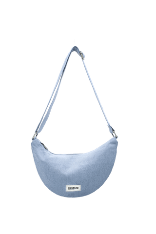 Sac banane Andrea Denim Bleu