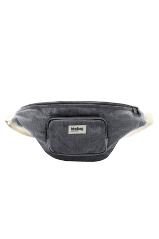 Sac banane XL Sofia Denim Gris