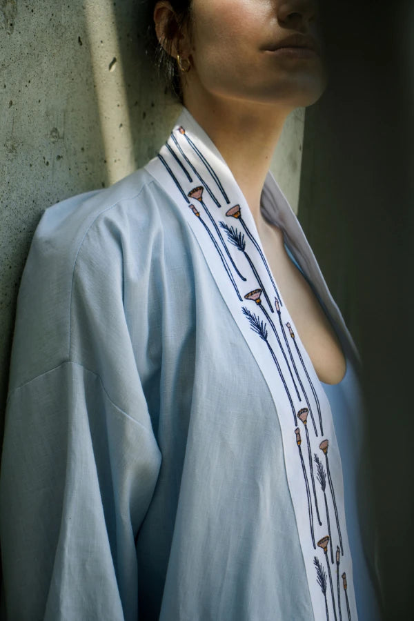 PAPYRUS Linen Kimono