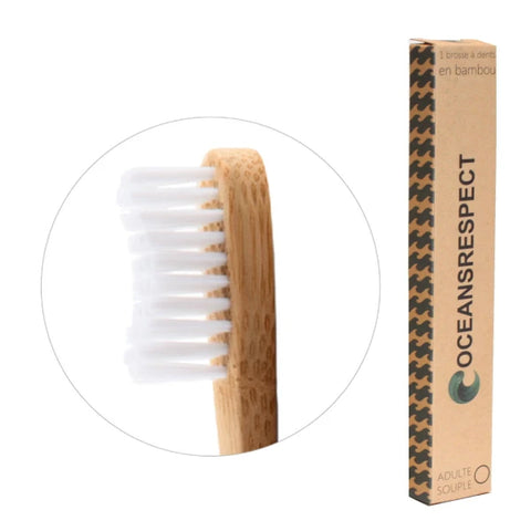 Brosse à dents en bambou - Adulte