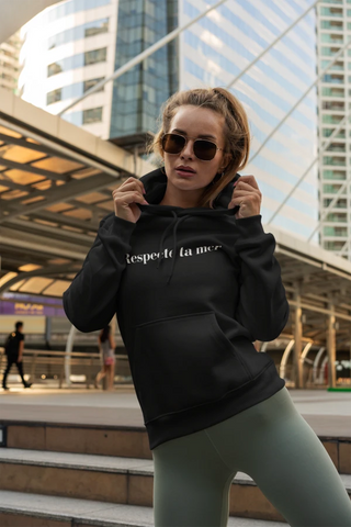 Hoody unisexe en coton bio - Respecte ta mer