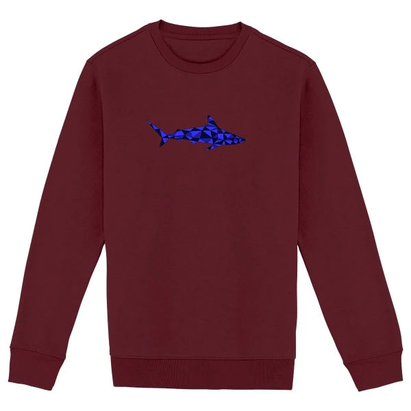 Sweat-shirt unisexe en coton bio - Requin