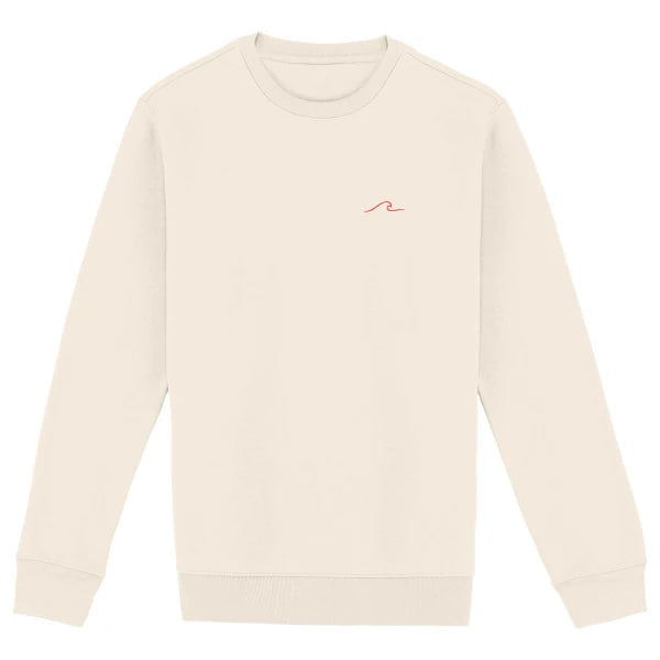 Sweat-shirt Unisexe en coton bio - Vague