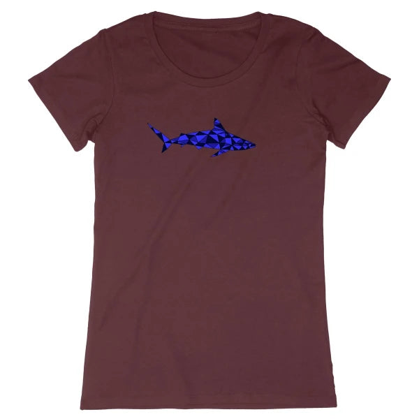 T-shirt femme en coton bio - Requin