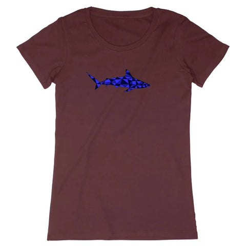 T-shirt femme en coton bio - Requin