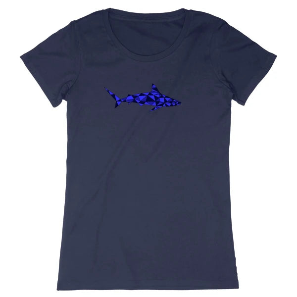 T-shirt femme en coton bio - Requin