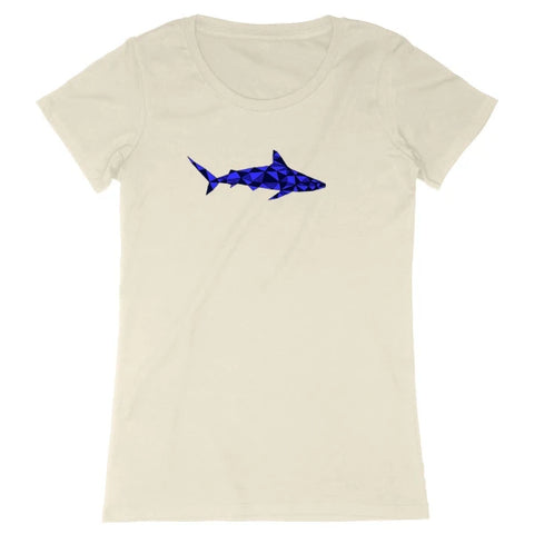 T-shirt femme en coton bio - Requin