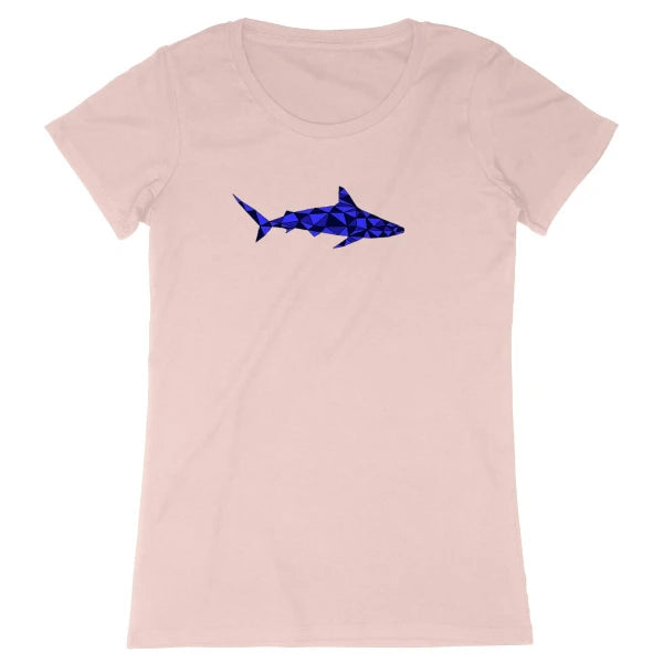 T-shirt femme en coton bio - Requin