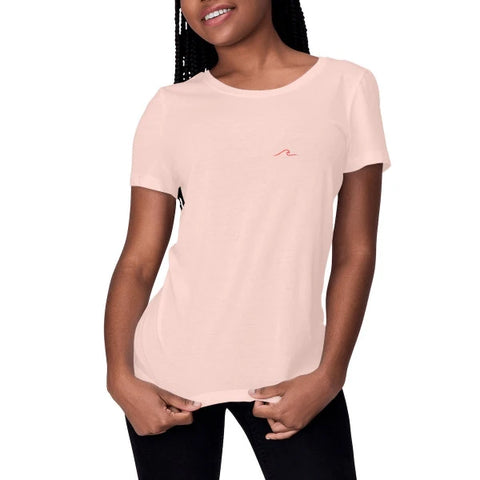 T-shirt Femme en coton bio - Vague