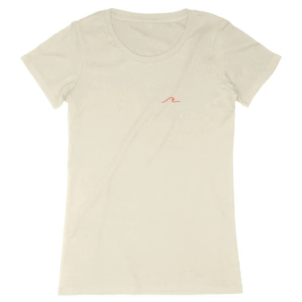 T-shirt Femme en coton bio - Vague