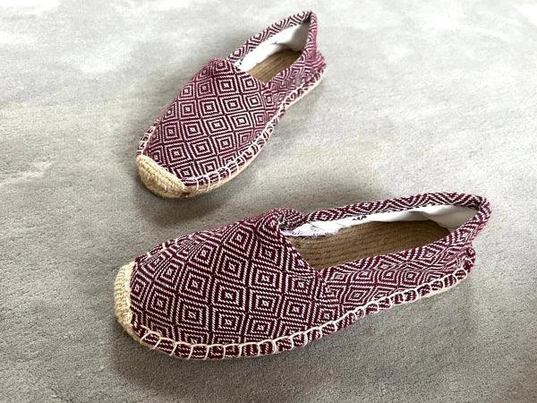 Les espadrilles Diamond Bordeaux