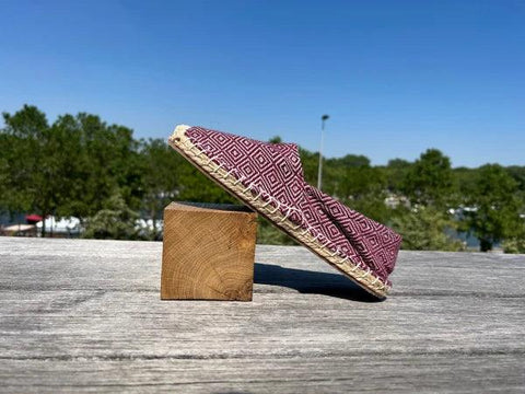 Les espadrilles Diamond Bordeaux