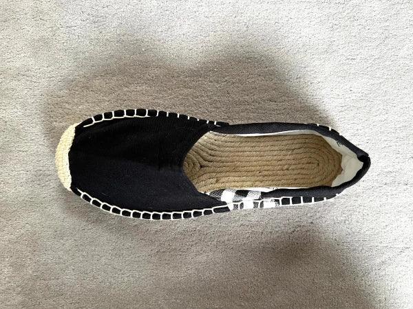 Les espadrilles Krama Noires