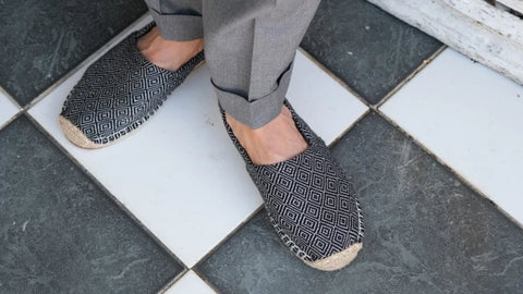 Les espadrilles Diamond Noir Ebène