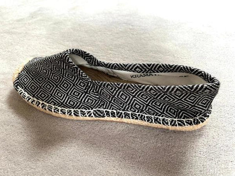 Les espadrilles Diamond Noir Ebène