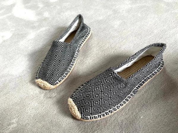 Les espadrilles Diamond Noir Ebène