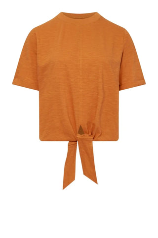 ANISA - GOTS Organic Cotton Top Burnt Orange