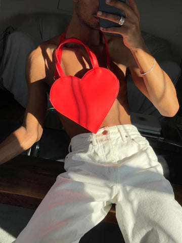 Red Heart Bag