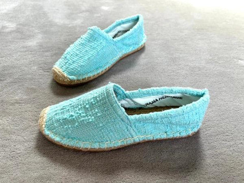 Les espadrilles Naturelles Cyan