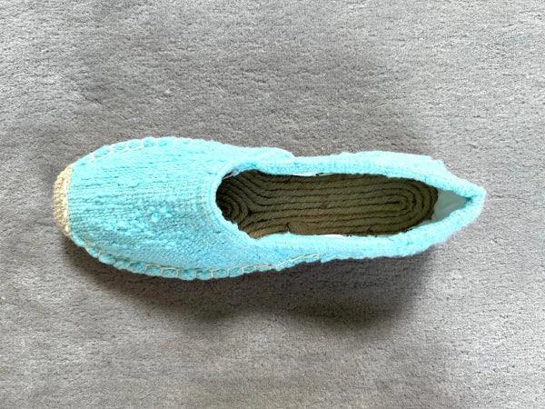 Les espadrilles Naturelles Cyan