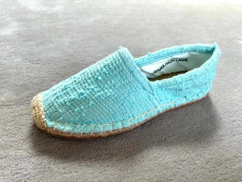 Les espadrilles Naturelles Cyan