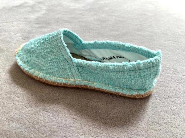 Les espadrilles Naturelles Cyan