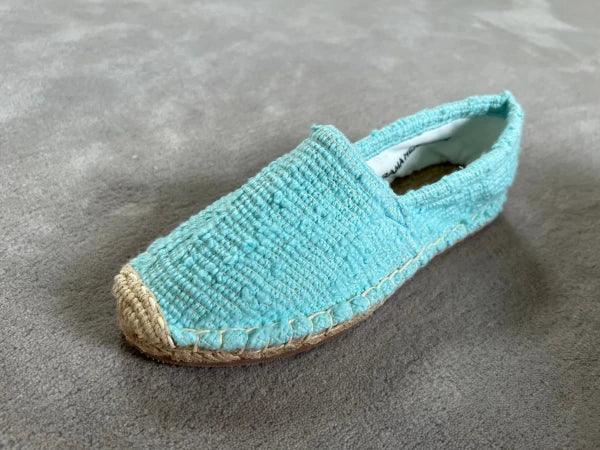 Les espadrilles Naturelles Cyan