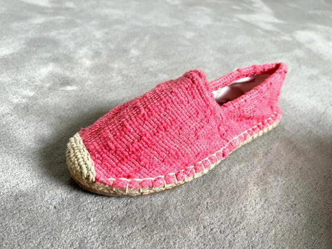 Les espadrilles Naturelles Framboise