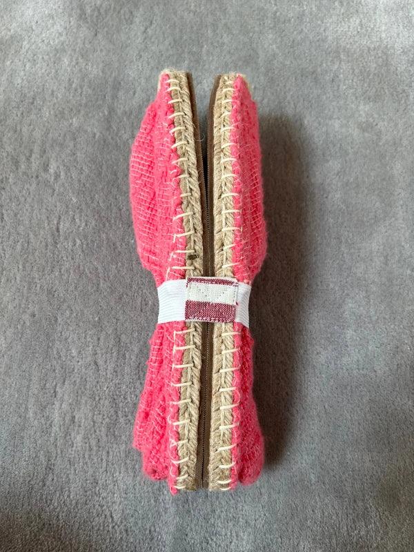 Les espadrilles Naturelles Framboise