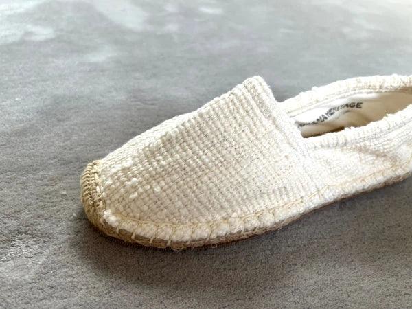 Les espadrilles Naturelles Ivoire