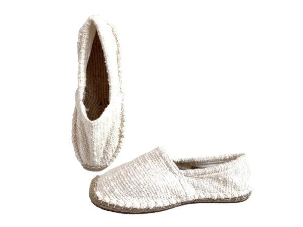 Les espadrilles Naturelles Ivoire