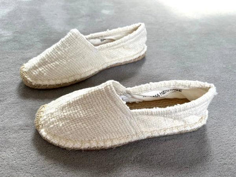 Les espadrilles Naturelles Ivoire