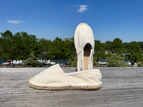 Les espadrilles Naturelles Ivoire