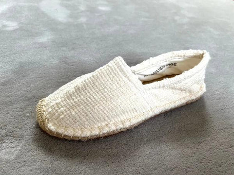 Les espadrilles Naturelles Ivoire