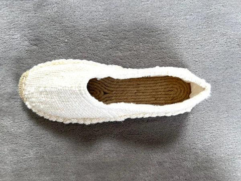 Les espadrilles Naturelles Ivoire