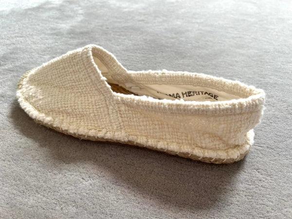 Les espadrilles Naturelles Ivoire