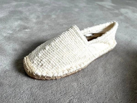 Les espadrilles Naturelles Ivoire