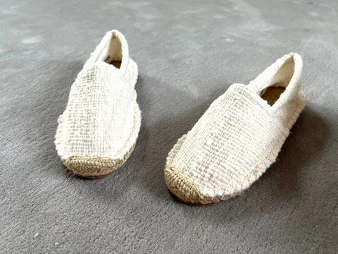 Les espadrilles Naturelles Ivoire