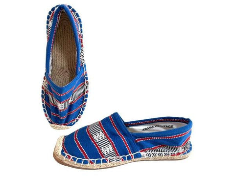 Les espadrilles Ratanakiri Bleu Roi