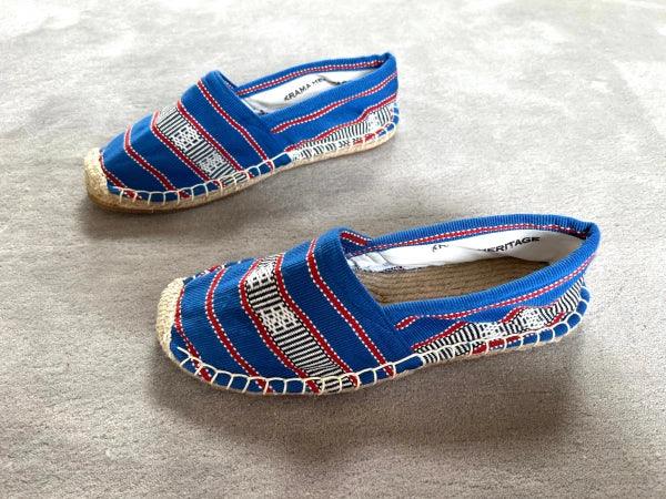 Les espadrilles Ratanakiri Bleu Roi