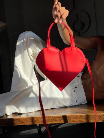 Red Heart Bag