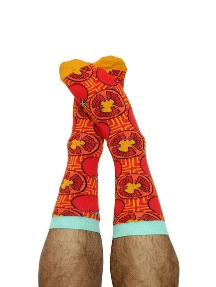 Lucille Pattern | Paire de chaussettes Tomates
