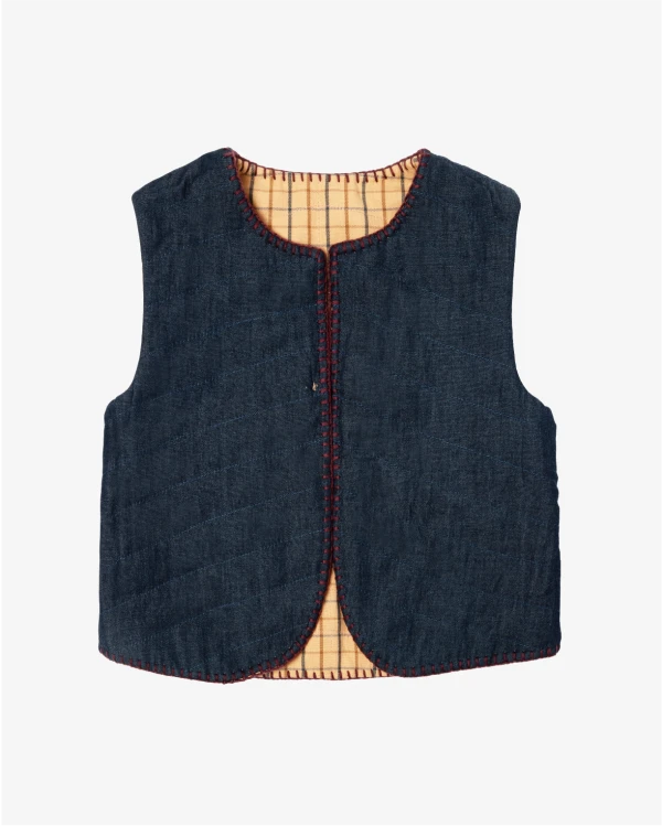 Gilet bébé Café Crème