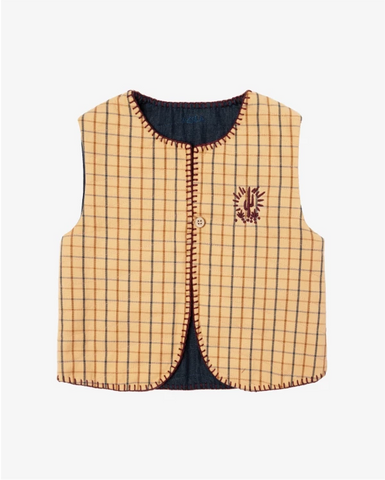 Gilet bébé Café Crème