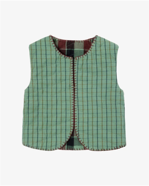 Gilet bébé Vert Céladon