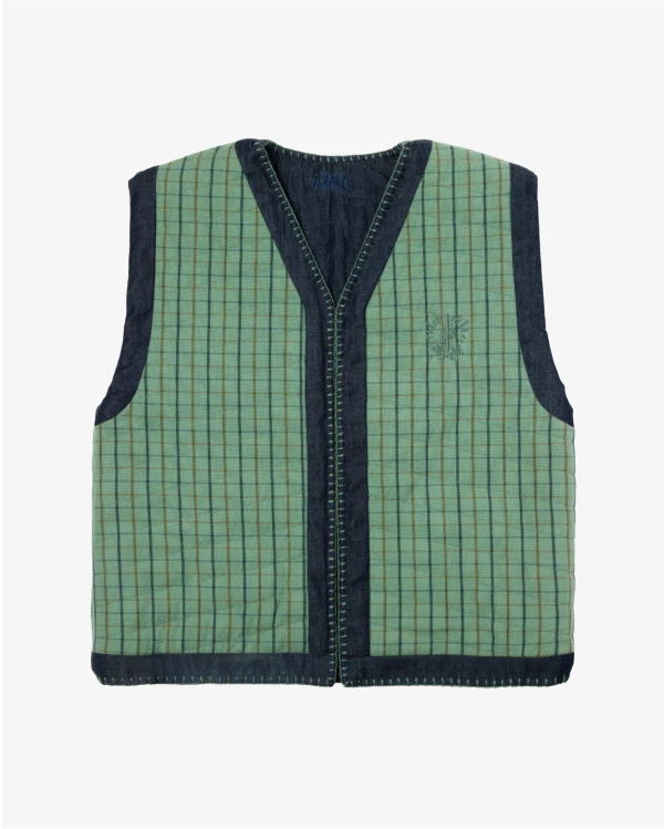 Gilet enfant Vert Céladon