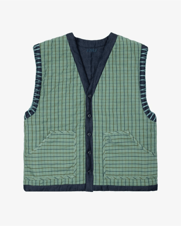 Gilet femme Vert Céladon