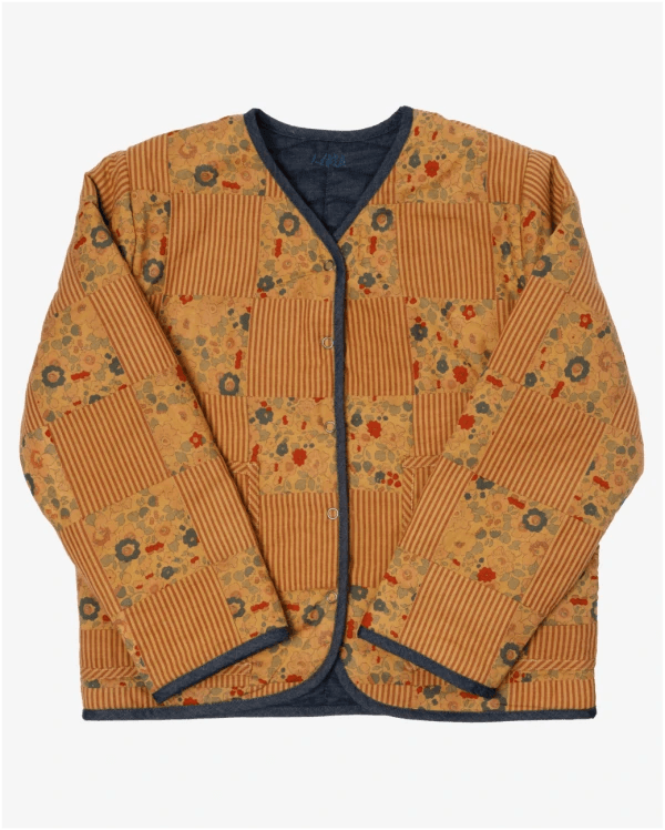 Veste enfant Patchwork Terracotta