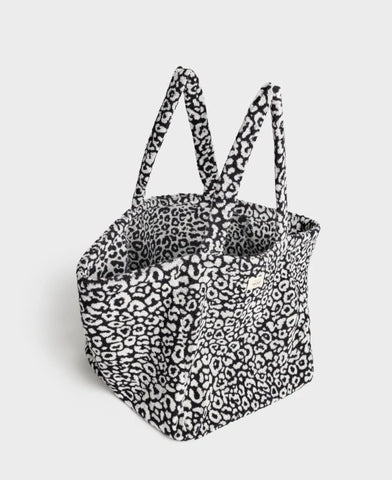 Grand sac cabas effet serviette -  Dalmatien Coco