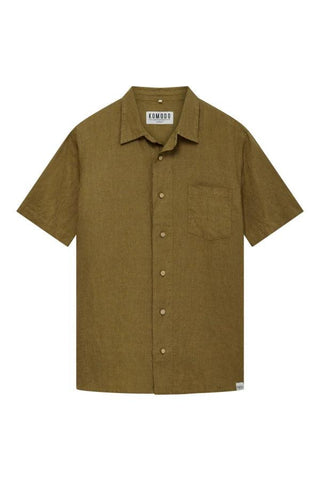 DINGWALLS - Linen Shirt Khaki